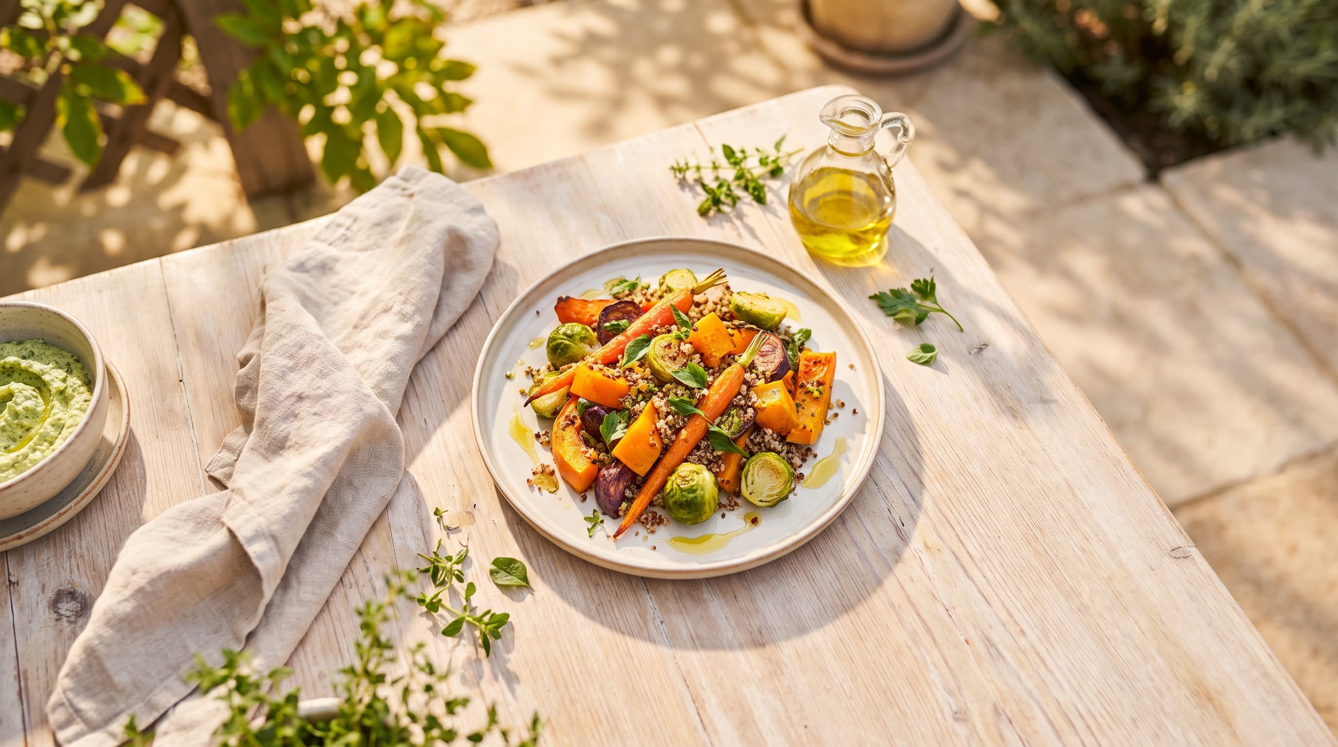 fresh vegetable salad